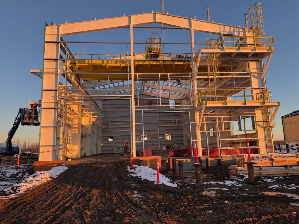 Structural Steel End Wall